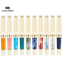 Jinhao 82 Mini Cute Short Portable Acrylic Fountain Pen Stationery Calligraphy Practice Writing Pen Office School Supplies