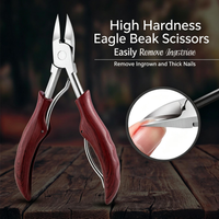 NEW Nail Clipper Stainless Steel Toenail Ingrown Cutter Nail Art Cuticle Nipper Dead Skin Remover Manicure Pedicure Tools