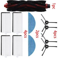 For Lefant M200/M201/ M501A/M520/M571/T700/U180 Roller Side Brush HEPA Filter Mops Robot Vacuum Accessories Kit Parts002