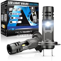 NOVSIGHT N58 H7 LED Headlight 1:1 Mini Size Headlamp 60W 12000LM 6500K Car Lamps Super Bright Plug and Play Car Headlight Bulbs