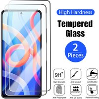 2 Stuks Screen Protector Glas Voor Redmi Note 9 Pro 10 11 9S 10S 11S 9T Beschermende 9A 9AT 9C Nfc Film