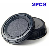 1 Pair Rear Lens Cover+Camera Front Body For Pentax PK K Mount DSLR Cameras Lens Protector Cover