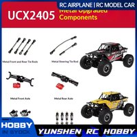 Udirc Ucx2405 Metal Upgrade Accessories, C-Bridge Connecting Rod, Servo Rod, Drive Shaft, Wheel Hub, Tire, Roof Light, Etc