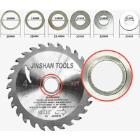 6pcs Adapter Washer Circular Saw Blade Reducing Rings Conversion Ring Cutting Disc Aperture Gasket Inner Hole Adapter Ring