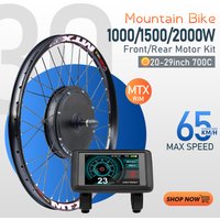 AliExpress KUNTENG E-BIKE MTX Rim Ebike Conversion Kit 48V 1000W 1500W 2000W 20-29inch700C Rear Brushless Hub Motor Wheel for Electric Bike Conversion Kit