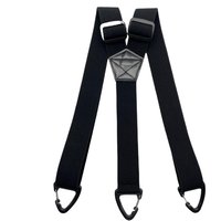 Men Suspenders Adjustable Elastic Hidden Suspenders For Men Heavy Duty Work Under Y Back Suspender Clothes With 3 Hooks Loop