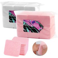 1200pcs Nail Polish Remover Wipes Nail Cleaning Pads Non Woven Nail Pads for Women Girl Beauty Salon Nail Art Tool