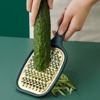 1pc Stainless Steel Grater Thickened Shredder for Radish Cabbage Vegetable Slicer Durable Kitchen Cooking Tool