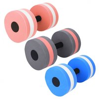 Floating Dumbbell Eco Friendly Rubber Foam Water Floating Dumbbell Fitness Equipment for Water Sports Indoor Sports