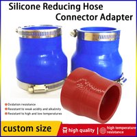 Straight Silicone Reducer Connector Hose L100mm ID16mm-150mm Universal Silicone Hose Intercooler Turbo Intake Pipe Coolant Hose