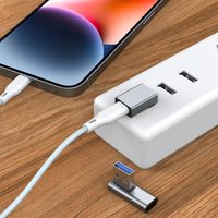 USB3.0 to Type C Adapter Support Data Sync for USB C Earphones Data Cable Fan 193A