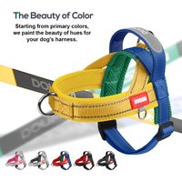 Dog Harness No Pull Saddle-Style Small Medium Dogs Walking No Choke Bichon Outdoor Safety Reflective Vest Pet Chest Harness