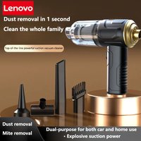 Lenovo 980000Pa Wireless Car Vacuum Cleaner USB Charging 1200mAh Portable Cleaning Appliance Wet &Dry Vacuum Cleaner Household