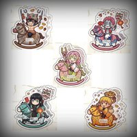 demon slayer acrylic stand desktop ornament toys anime doll peripheral skittles Muichiro Tomioka Giyu transparent