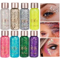 New Eye Glitters Nail Hair Body Face Stickers Gel Art Loose Sequins Cream Diamond Jewels Rhinestones Makeup Party Eyeshadow