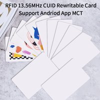 5pcs Cuid Card 13.56Mhz IC Cards Access Control NFC Smart Chip Badge 0 Block Writable CUID Card MF 1K S50 Rewritable Card