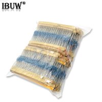 3120PCS/LOT 156 Values 1/4W Power Metal Film Resistor Kit 1R-10M 1% Tolerance Assortment Set samples Pack