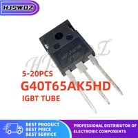 5-20PCS G40T65AK5HD CRG40T65AK5HD TO-247 IGBT TUBE for welding machines Brand New In Stock