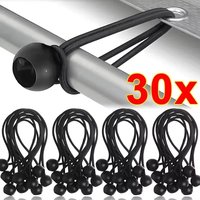 3mm Round Elastic Shock Cord Heavy Stretch Bungee Tie Straps Outdoor Camping Tarp Storage Organizer Multi-use Binding Fastener