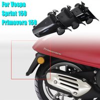Couvercle d'extension de garde-boue arrière de moto, motif en fibre de carbone, accessoires de moto, Ect PA Sprint Primavera 150
