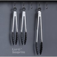 Silicone Food Tong Cooking Clip Thicken Stainless steel Kitchen Clamp Baking Pliers Barbecue Lock Tong Salad Steak Grilling Tool