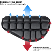 AliExpress NONE Motorcycles Seat Cover Cushion EVA Foam Soft Comfortable Relief Seat Cushion Universal for Motorbike Electric Bike Air Seat
