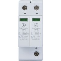 2P 40KA Surge Protective Device DC Photovoltaic Lightning Tele Protector Low Voltage Arrester 1000V