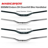 AliExpress NONE MAGICBROS Bicycle Handlebar 800mm Grip Diameter 22.2mm Clamp Diameter 31.8mm/35mm 35mm Rise For Enduro/DH Downhill/Mountain Bike