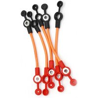 6Pcs Ebike Battery Cable Electric Bicycle Ebike Battery Cable Copper Flexible Car Battery Cable Bicycle Trainers Accessories