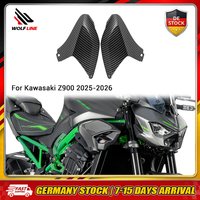 WOLFLINE Motorrad-Kühlerseitenabdeckung Verkleidung für KAWASAKI Z900 2025 2026 Motorrad-Tankseitenschutzplatte