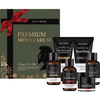 Men's Personal Care Set Beard Shampoo & Balm Set Body Wash Hand Balm Christmas Gift Set for Men Nourishing Skin Care Box Set