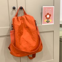 2025 New Trend Concise Light Nylon Canvas Bag Casual Versatile Large Capacity School Bags Outdoor Travel Fashion Backpack