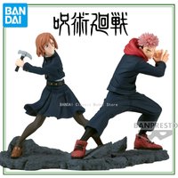 Special In Stock Original Bandai Banpresto Jujutsukaisen Combination Battle Yuji Itadori Kugisaki Nobara Anime Genuine Model