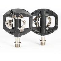 AliExpress TANKE Mountain Bike Pedals 3 Sealed Bearing SPD Dual Clipless Flat & Lock Pedal Aluminum Cycling Pedals nylon cycling accessorie