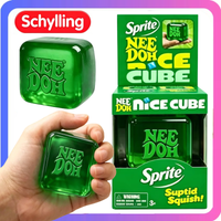 Schylling Needoh Nice Cube Sprite Limited Edition Toy Sensory Stress Reliever Toy for Anxiety for Adults & Kids Premium in Stock