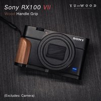 Handmade Wooden Camera Hand Grip L Plate Quick Release Holder For Sony RX100M7 Sony RX100 Series Camera