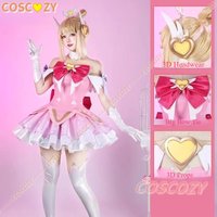 Jeu Overwatch Juno Cosplay la fille magique jeu de rôle Costume mignon Anime Lolita robe rose femmes fille Halloween fête uniformes