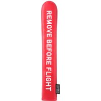 Red Remove Before Flight Golf Headcover Golf 460CC Driver Cover Blade Mallet Putter Alignment Stick Covers