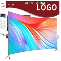 75 Inch Smart TV 4K Ultra HD LED Curved Big Screen Wifi Inteligentes Television