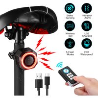 AliExpress awapow Awapow Bicycle Alarm Remote Control Bike Anti Theft Vibration Alarm 110dB Motorcycle Bicycle Detector USB Rechargeable
