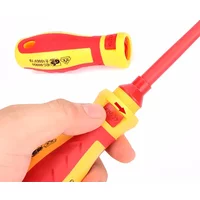 Insulated Electrician Screwdriver Set Changeable Magnetic Slotted Bits Repair Tool Kit for Electrical Repair Work
