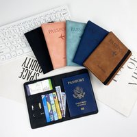 1Pc Multi Functional Passport Case,Multi-card Passport Holder Wallet,Can Put SIM Card ID Card Outdoor Essential Fashion Wallet