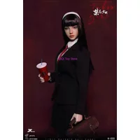 Spot Goods K-005 Forbidden Girl Ito Junji Tomie Cosplay Version 1/6 Movable Eyes Double-headed Sculpture Fully Movable Soldier