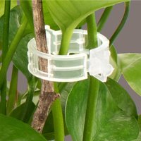Tomato Clips Wide Opening 100 Pieces Reinforced Reusable Trellis Clips for Cucumbers Grapes Peppers Melons Peas Climbing Roses