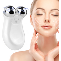 5 in 1 Microcurrent Facial Massager EMS Face Roller Device Skin Care Tool Skin Tightening Machine for Facial Skin Rejuvenation