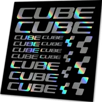 AliExpress NONE Bicycle Frame Stickers For CUBE MTB Road Mountain Bike Cycling Replacement Decals