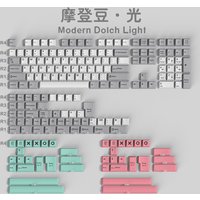 192 Keys GMK Modern Dolch Light/Dark Keycaps ABS Double Shot Keycap Cherry Profile Key Caps ISO Enter 7U Spacebar For EU Layout