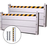 Custom size Flood protection House Removable flood barrier Home Garage Door Flood Control Barrier Water Flood Barrier for Door