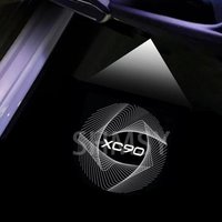2X LED Car Door Welcome Light Courtesy Projector Ghost Shadow Lamp For Volvo XC90 2003-2019 2020 2021 2022 2023 2024 Accessories