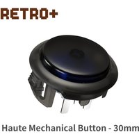 Haute42 Retro+ 30mm Transparent Arcade Push Button Mechanical Key for RGB Hitbox Leverless Fighting Game DIY